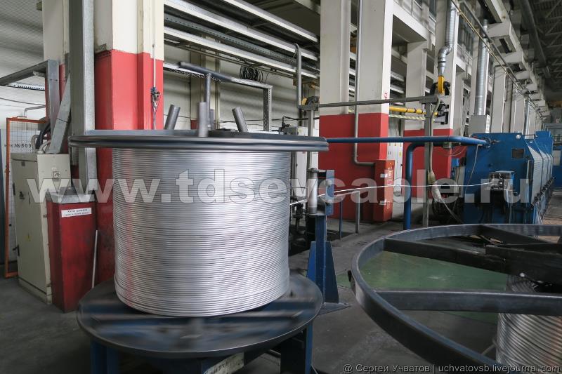 Цех завода Белтелекабель