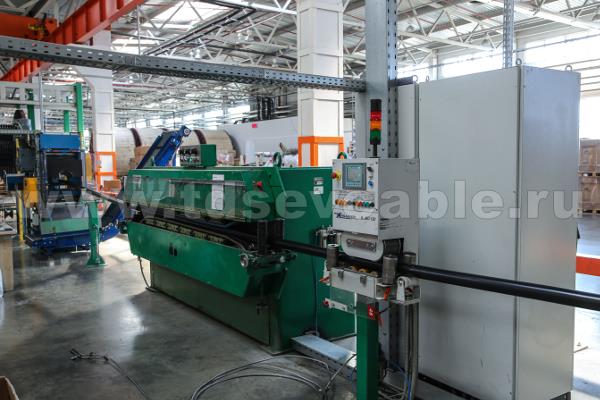 Производство кабеля на заводе Уралкабель