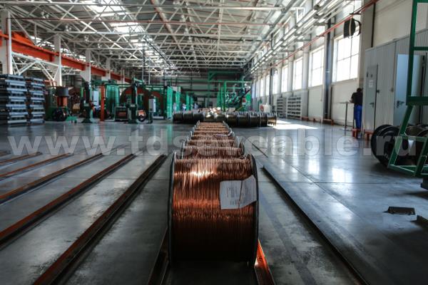 Производство кабеля на заводе Южкабель