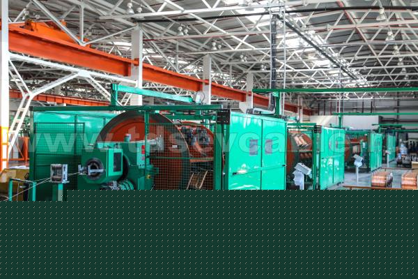 Производство кабеля на заводе Южкабель