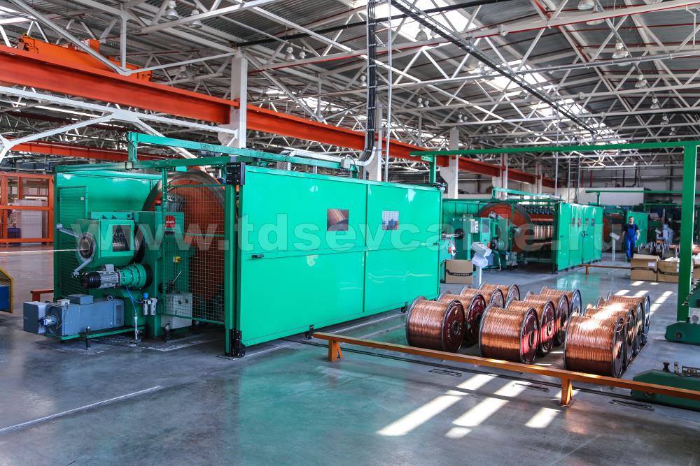 Производство кабеля на заводе Томсккабель