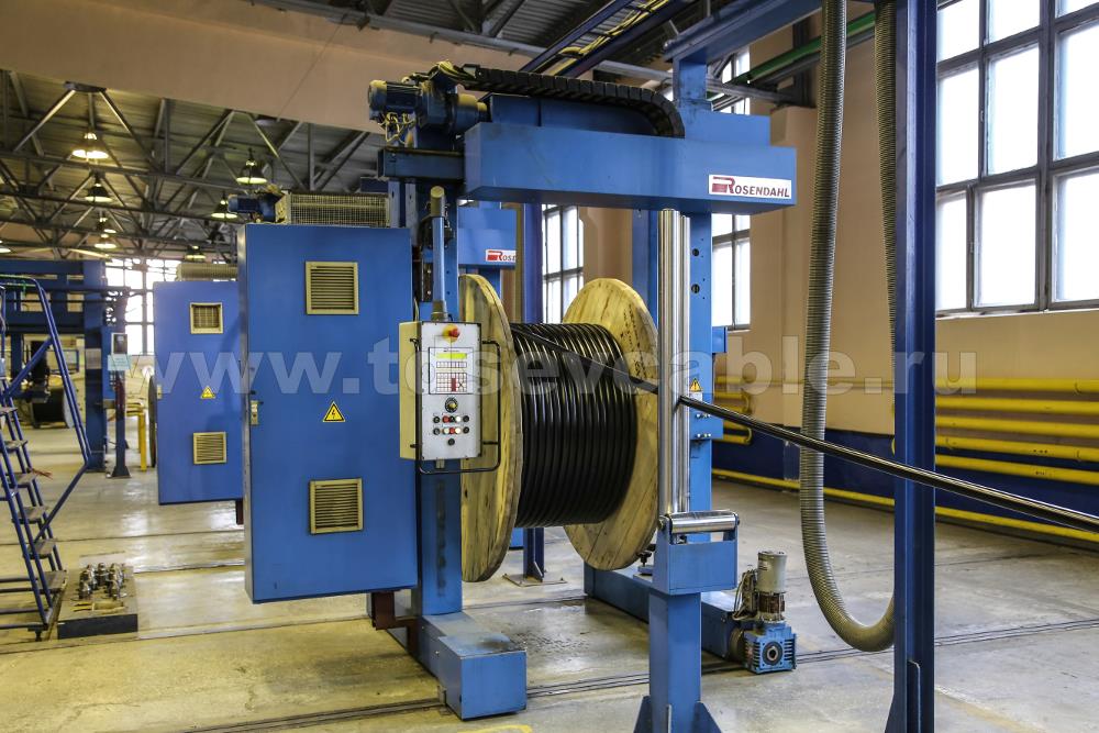 Производство кабеля на заводе Тверьэнергокабель