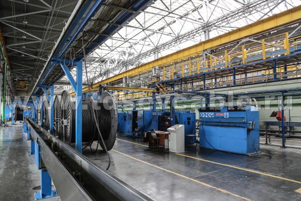 Производство кабеля на заводе Нижегородсетькабель