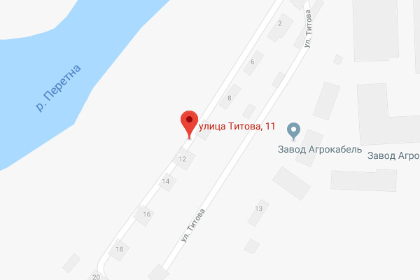 Расположение завода Агрокабель