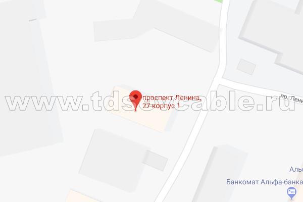 Расположение завода Нижегородсетькабель