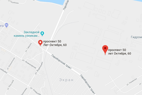 Расположение завода Рыбинсккабель