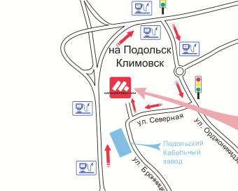 Расположение завода Мемотерм-ММ