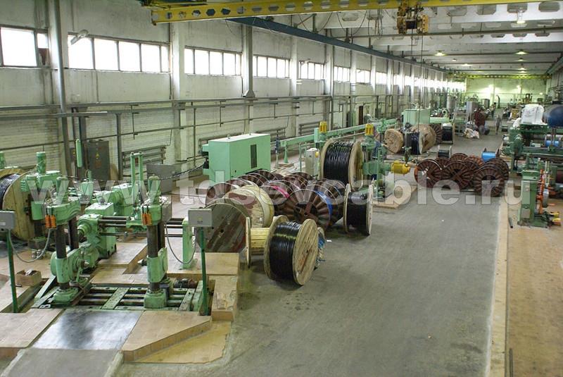 Внутри завода «Донкабель»